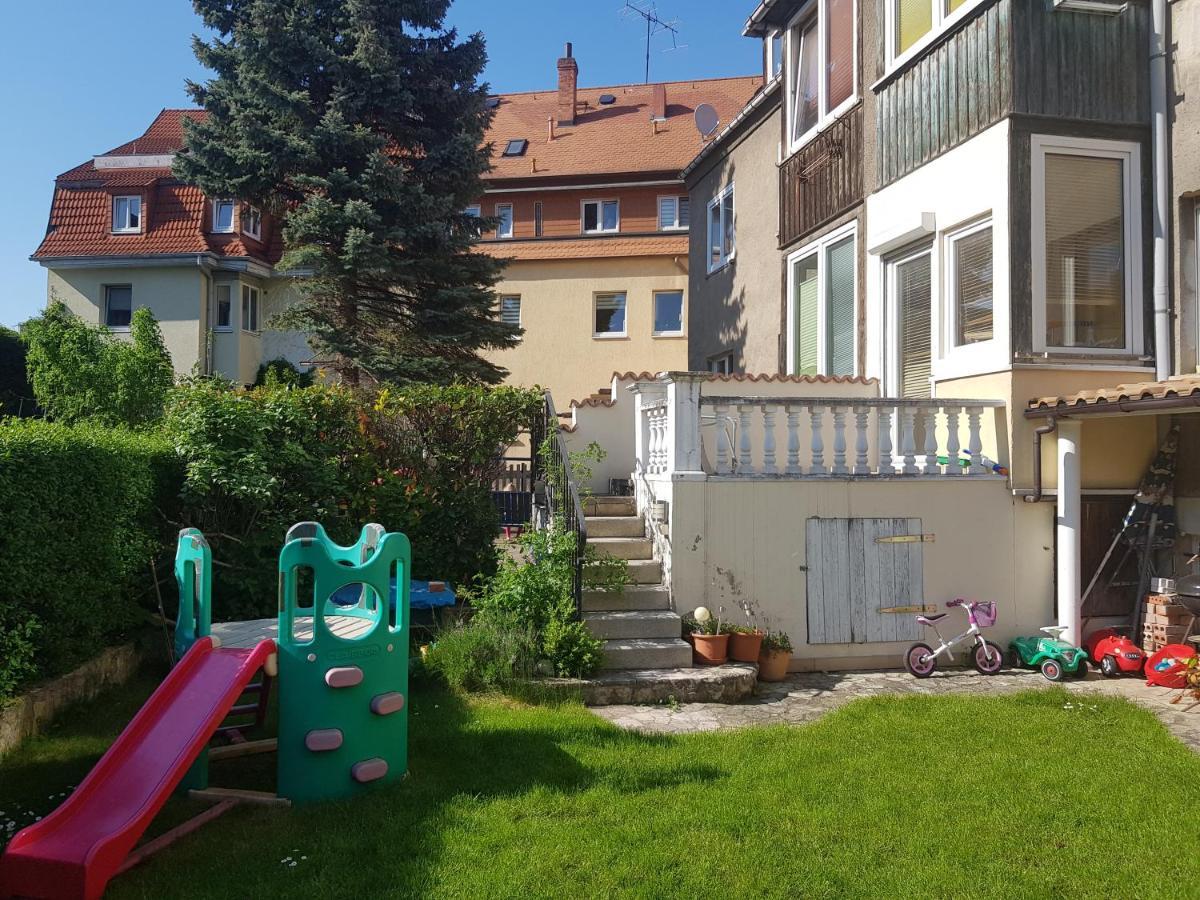 Apartment Am Suedpark Erfurt - Inkl Garten Mit Sitzlounge - Zentrumsnah Bagian luar foto