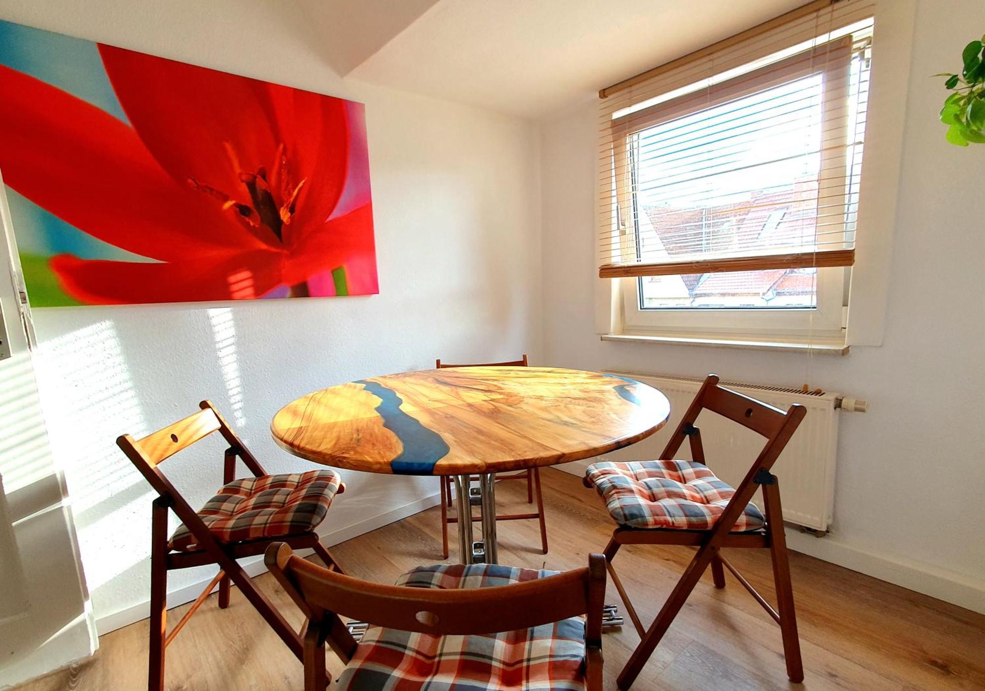 Apartment Am Suedpark Erfurt - Inkl Garten Mit Sitzlounge - Zentrumsnah Bagian luar foto